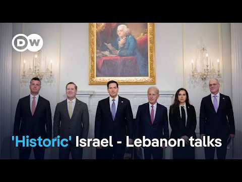 Israel and Lebanon hold first direct talks in 40 years | DW News