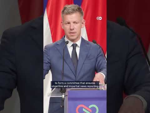 Hungary’s Peter Magyar announces new media law | DW News