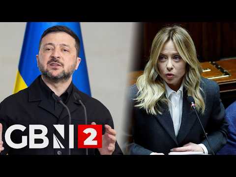 WATCH: Meloni and Zelenskiy speak to the media after meeting