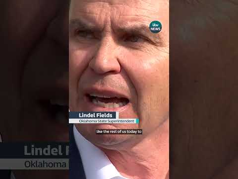 Moment headteacher tackles armed man at school in Oklahoma #usa #oklahoma