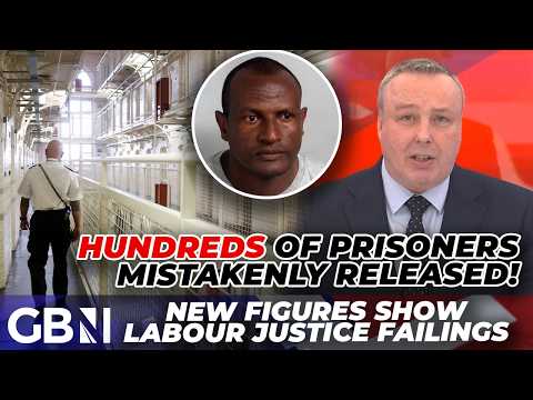 BREAKING | Hundreds of prisoners ‘MISTAKENLY’ released early under Labour – ‘Every other day!’