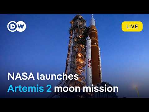 LIVE: NASA launches Artemis 2 mission for a 10-day flight around the moon | DW News