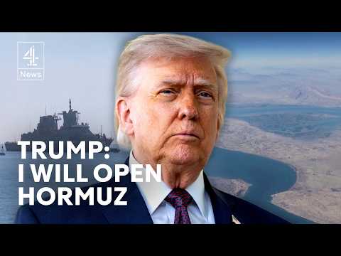 Trump declares he will permanently open the Strait of Hormuz – but how?