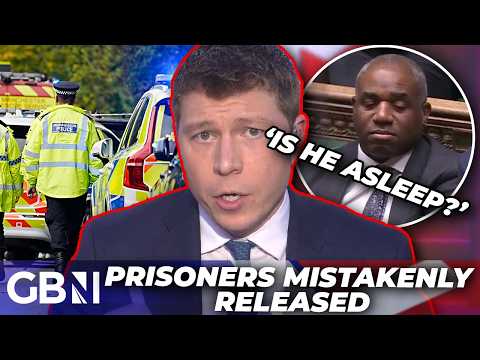 ‘Calamity Lammy!’ | DAMNING report reveals almost 200 prisoners were MISTAKENLY released