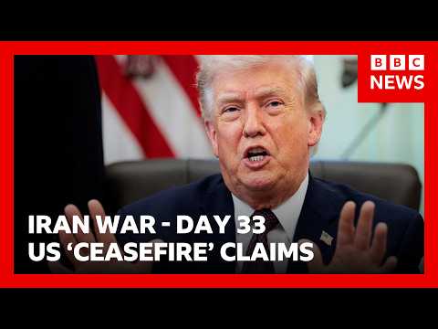 Iran denies Trump’s claim it requested ceasefire | BBC News