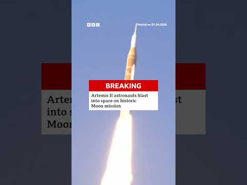 And that’s blast off! #artemisii #nasa #bbcnews