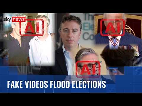 Why AI deepfakes are worrying the UK’s election watchdog