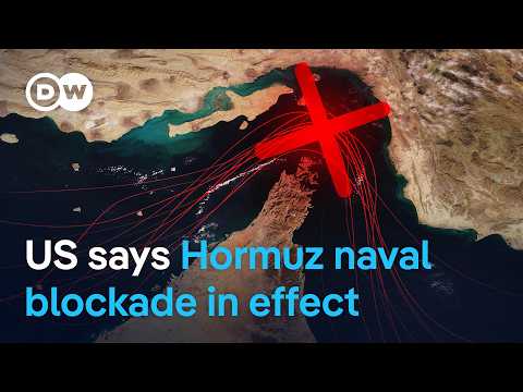 US military asserts control of Hormuz, choking Iran’s trade artery | DW News