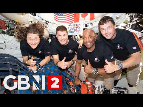WATCH: Artemis II astronauts speak, six days after lunar mission