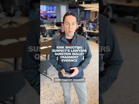 Kirk shooting suspect’s lawyers question bullet fragment evidence