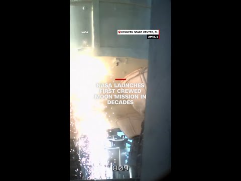 NASA launches first crewed moon mission in decades