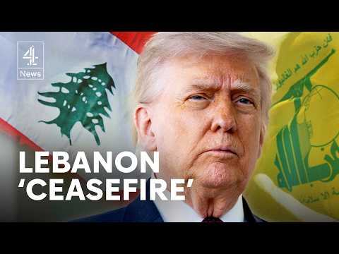 Trump says Israel and Lebanon will begin ceasefire within hours