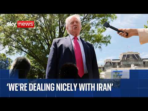 US President Donald Trump says Iran ‘has agreed to almost everything’