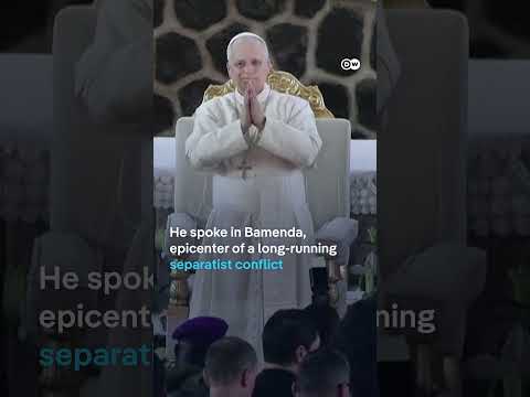 “The world is being ravaged” — Pope’s warning in Cameroon | DW News