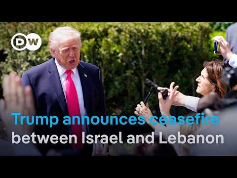 Trump invites Israel, Lebanon leaders for talks | DW News
