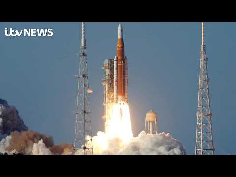 Watch in full – NASA’s Artemis II astronauts blast off into space
