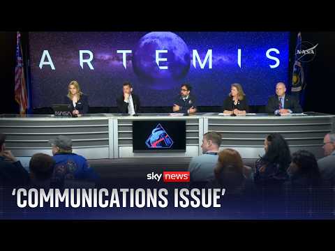 NASA confirms temporary loss of communications with Orion capsule after Artemis II launch