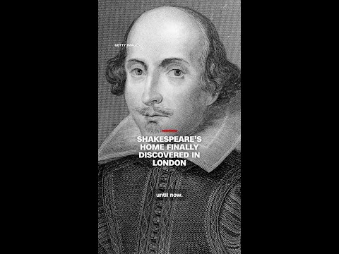 Shakespeare’s home finally found in London