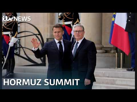 Watch Live – Starmer and Macron speak after Strait of Hormuz opens to commercial ships