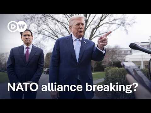 Trump threatens to quit NATO amid Iran war fallout: an historic breaking point? | DW News