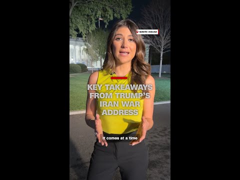 Key takeaways from Trump’s Iran war address