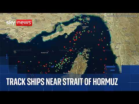 Track ships in the Gulf as Iranian state media says Strait of Hormuz ‘closed’ | Watch live