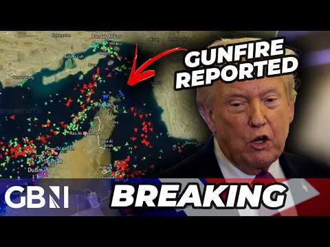 IRAN BREAKING: Gunfire erupts in Strait of Hormuz as ceasefire agreement collapses with Trump