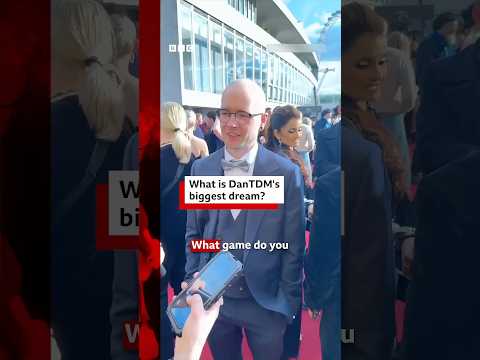 What is DanTDM’s biggest dream? #DanTDM #Streaming #BBCNews