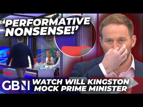 WATCH: Keir Starmer HILARIOUSLY mocked by Will Kingston who transforms into PM by showing up late…