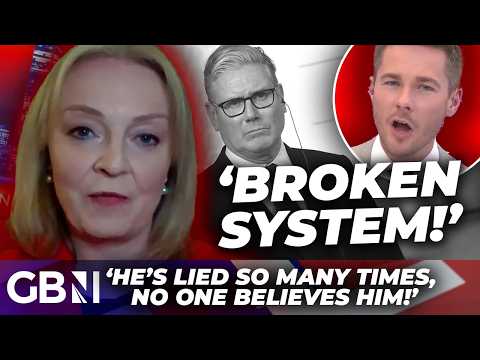 ‘TERRIBLE PM!’: Liz Truss BLASTS Starmer for FAILING to speak on UK BROKEN system amid Mandelson row