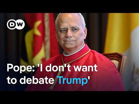 Pope Leo backs away from Trump standoff | DW News
