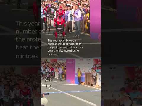 Chinese robot beats humans to win Beijing half-marathon