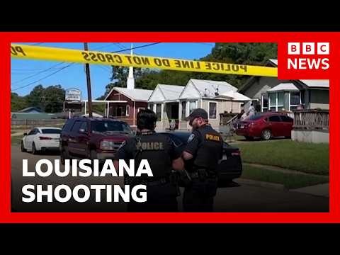 Eight children killed in Louisiana shooting, police say | BBC News