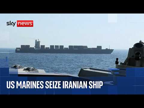 Iran vows to retaliate after US seizes Iranian ship trying to pass naval blockade