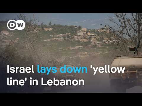 Israel lays down Gaza-style ‘yellow line’ in Lebanon | DW News