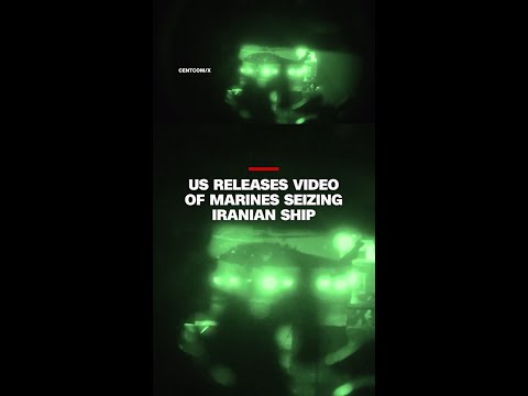 US releases video of Marines seizing Iranian ship