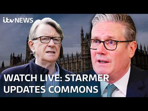 WATCH Prime Minister Keir Starmer address MPs over Mandelson vetting decision