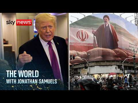 US and Iran trade threats but will they talk about peace? | The World with Jonathan Samuels