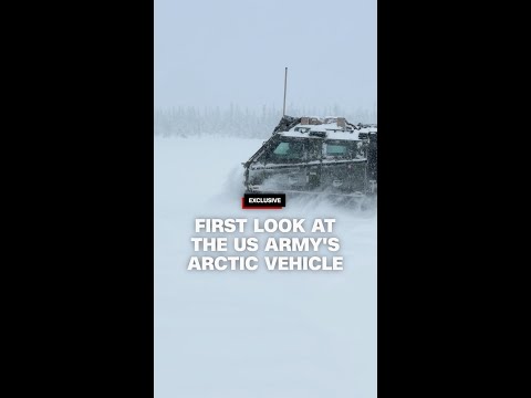 First look at the US Army’s cold weather all terrain vehicle