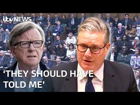 Furious Starmer blames Foreign Office for not revealing Mandelson vetting details