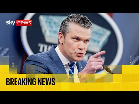 Pentagon gives update on Iran war