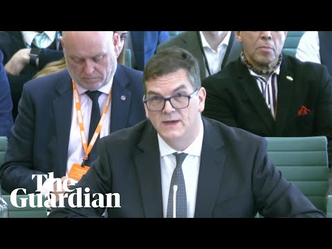 Olly Robbins gives evidence to MPs on the appointment of Peter Mandelson – live