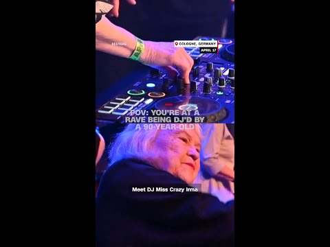 POV: You’re at a rave being DJ’d by a 90-year-old