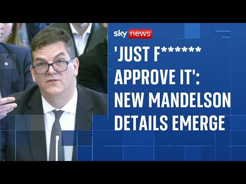 Ex-Foreign Office boss says No 10 had ‘dismissive approach’ to Mandelson vetting