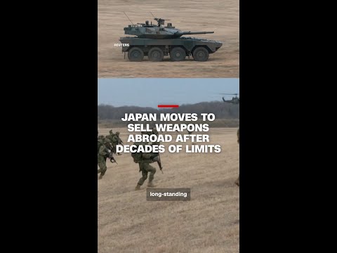 Japan moves to sell weapons abroad after decades of limits