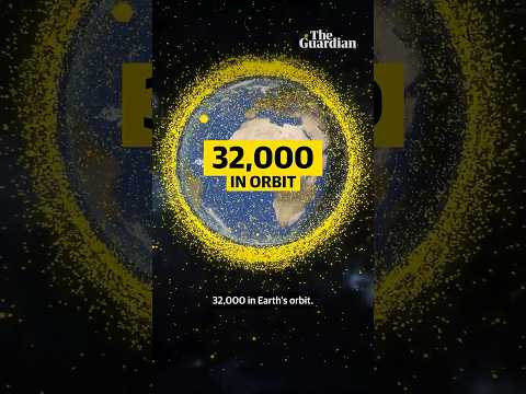 Could all these satellites trap us on Earth?