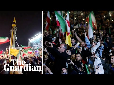 Iran parades what appear to be ballistic missiles during pro-military rallies in Tehran