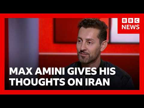 ‘The people of Iran are friendly, loving people,’ says comedian Max Amini | BBC News