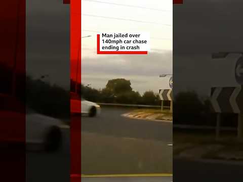 Man jailed over 140mph car chase ending in crash. #Car #Yorkshire #BBCNews