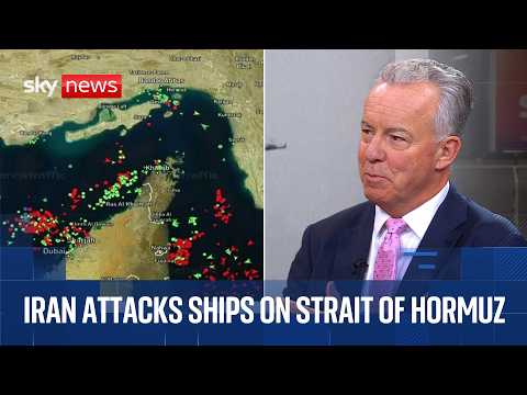 Iran war | Military analyst Sean Bell looks at ship attacks on Strait of Hormuz